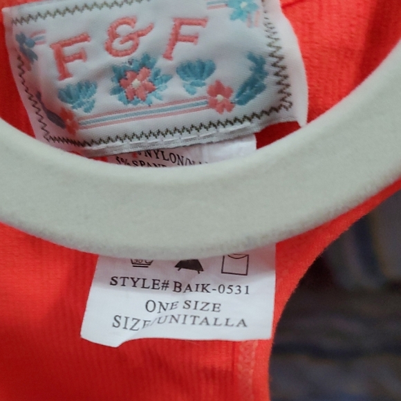 ☆☆☆F&F Coral Tank Top - Picture 2 of 5